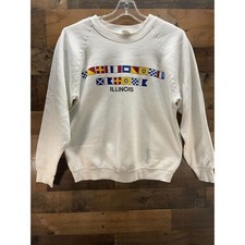 Fruit of the Loom Illinois Sweatshirt Size Large *Made in USA*