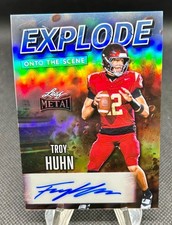 2026 Leaf Metal Football - Troy Huhn - 