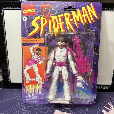 Hypno-Hustler Spider-Man Hasbro Action Figure with Guitar and Hands NIB RARE!!