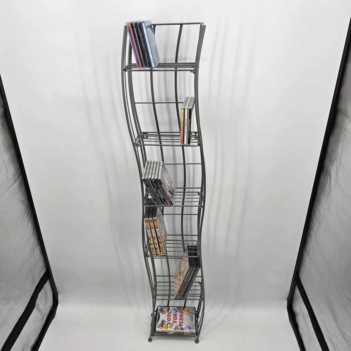 Silver Metal CD & Video Racks for sale | eBay