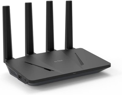 GL.iNet GL-AX1800(Flint) WiFi 6 Router -Dual Band Gigabit Wireless Internet Rout