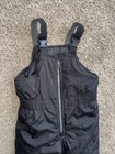 Carters 3T Black Snowbibs Snowpants Never Been Worn Mint Condition! — photo 3