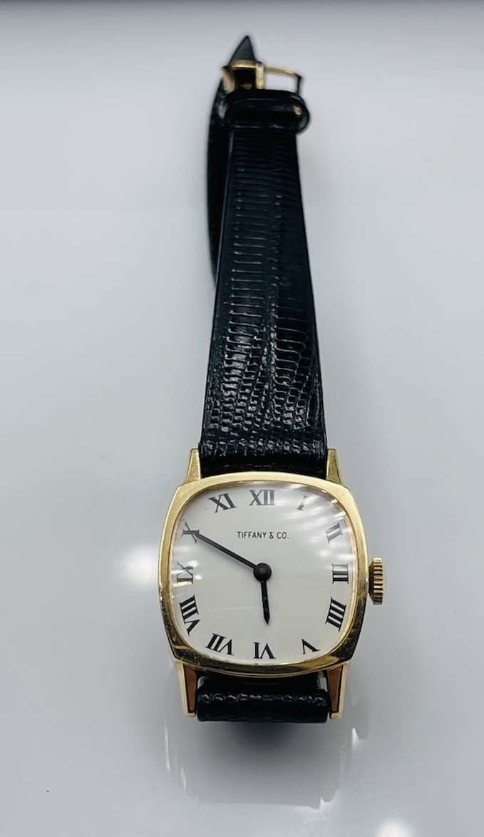 時計 Tiffany Women's Ladies Manual winding Tiffany & Co. Vintage 14k Yellow Gold Manual Wind Ladies Watch | eBay