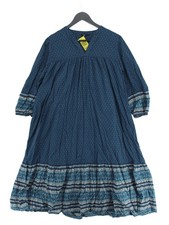 Uniqlo T-Shirt Maxi Dress M in Blue