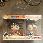 Funko Pop! Animation Dragon Ball GameStop Excl Goku Nimbus #1109 + Vegeta #1138