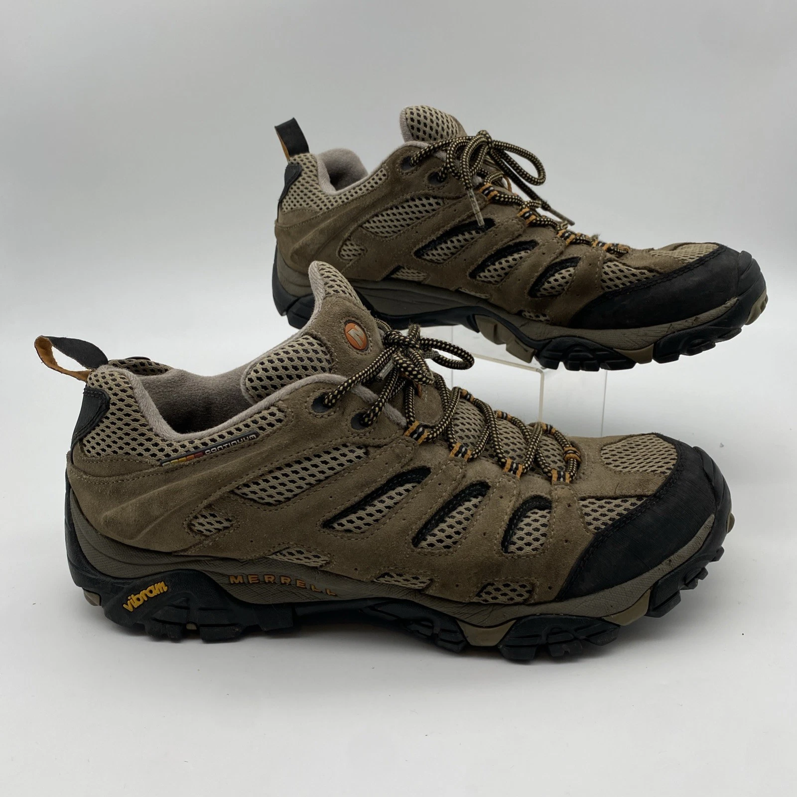 Merrell Moab Ventilator Walnut Hiking Shoes Men’s Size 12 Performance Footwear