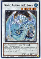 Brionac, Dragon of the Ice Barrier SDFC-EN043 Yugioh TCG Super Rare NM