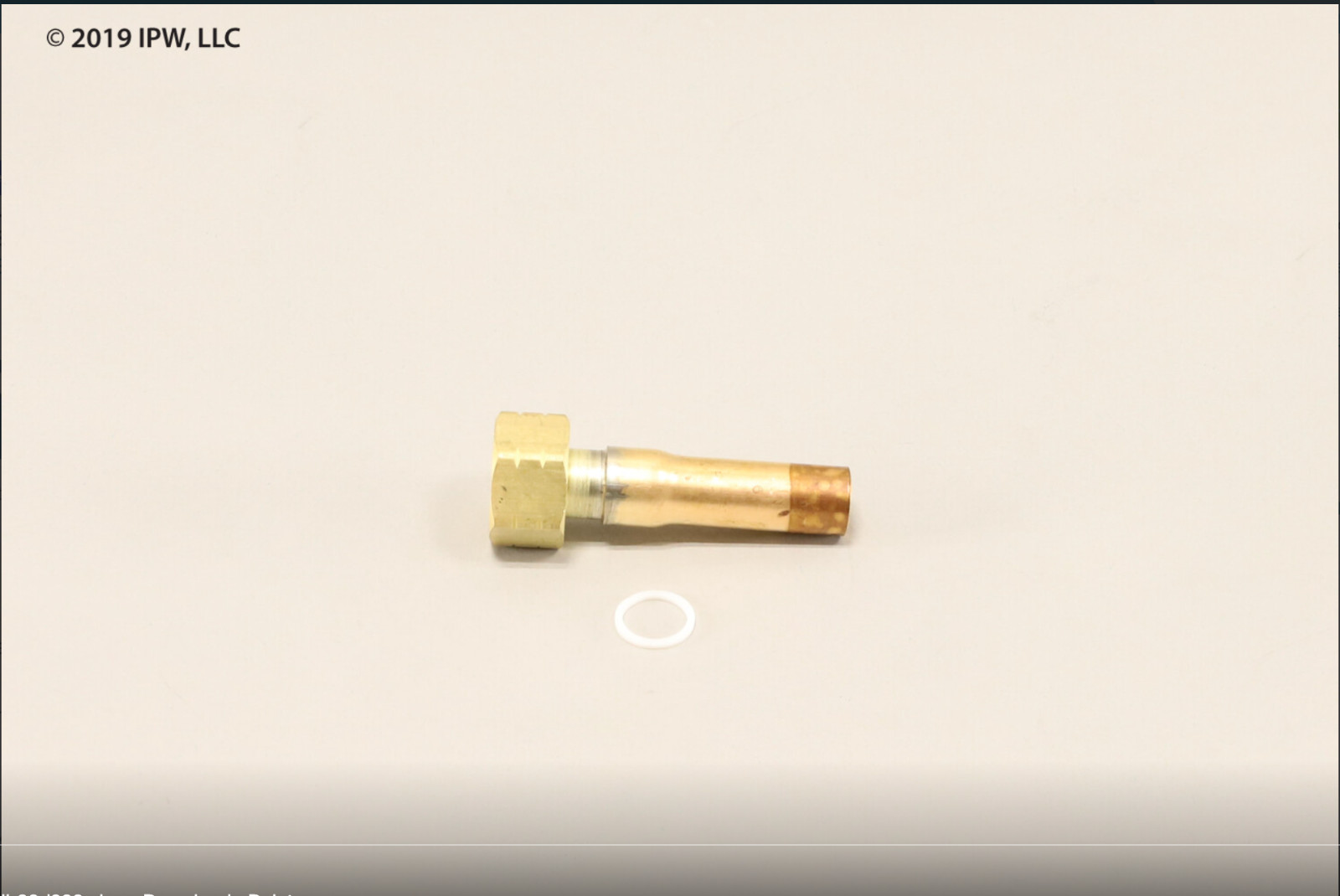 Parker 183375 1/2 ODF x Chatleff Fitting Adapter