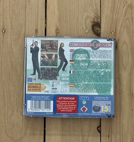 Confidential Mission - Sega Dreamcast PAL - Complete With Manual
