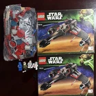 LEGO Star Wars: Jek-14's Stealth Starfighter (75018) W/ Mini Figs & Instructions