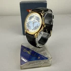 Disney Timex Vintage Collectible Wrist Watch Aladdin Genie Leather Strap