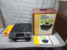 Tested Working - KODAK Carousel 4400 Slide Projector W/ Box