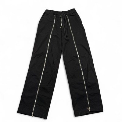 Guapi Obsidian Black Extra Baggy Pants Mens 32 Stretch Front Zipper Wide Street