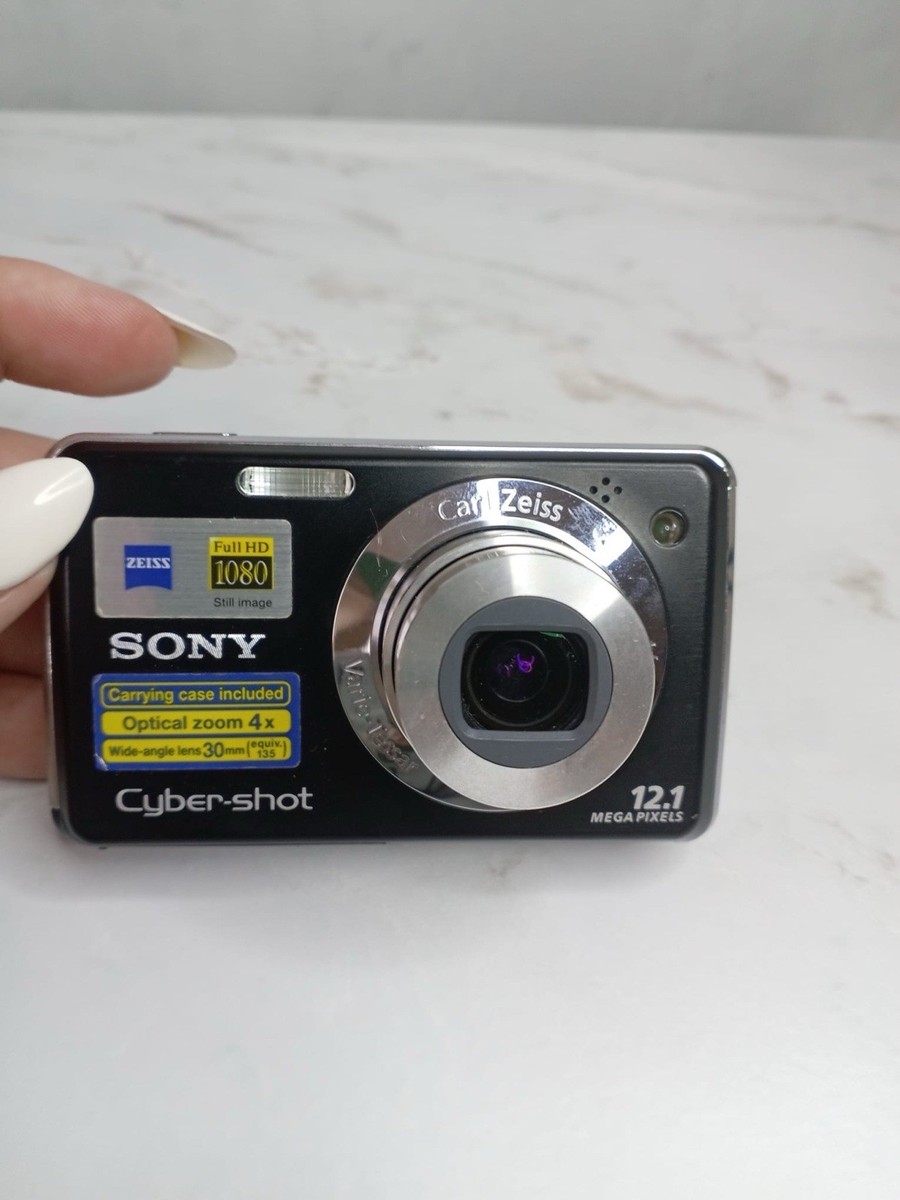 Sony Cyber-shot DSC-W215 12.2MP Digital Camera - Black for sale