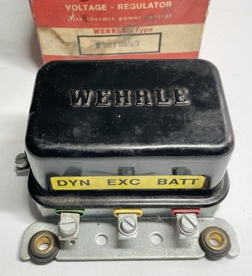 Wehrle W160F Regler Lichtmaschinenregler Spannungsregler 180/6/2 voltage regulat