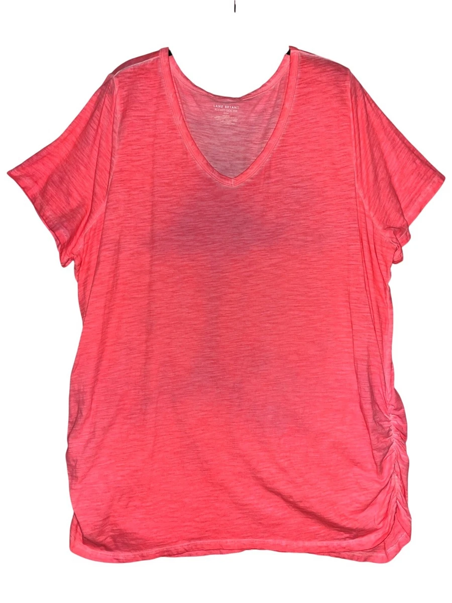T-shirt Femme Graphique LANE BRYANT - Motif Roses, Taille Grande 28W (4X) - Neuf Avec étiquettes