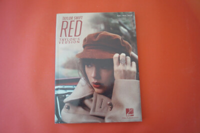 Taylor Swift - Red (Taylor´s Version) .Songbook Notenbuch .Piano Vocal Guitar PV