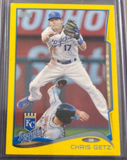 2014 Topps Retail Yellow Chris Getz #298 Near Mint Kansas City Royals MLB