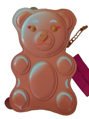 NWT BETSEY JOHNSON Teddy Gummy Bear Crossbody Bag Kitsch XOCandy