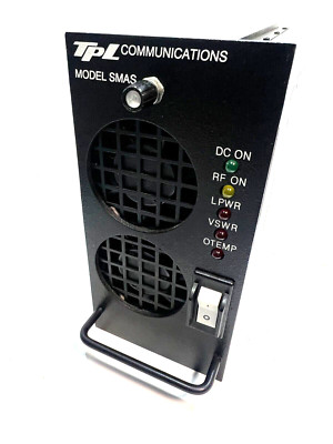 TPL Communications PA3-1AC SMAS Amplifier FM, 169-174MHz, 55W, 13.8 VDC, HAM