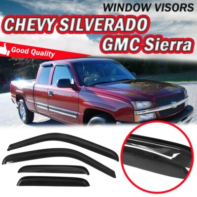 Window Rain Guards Shield For 2007-2014 Chevy Tahoe / GMC Yukon, Window - View #9