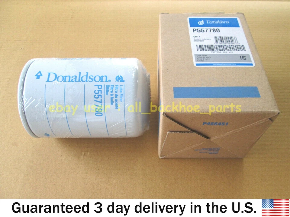 JCB BACKHOE - GENUINE DONALDSON OIL FILTER (PART NO. 02/100284 02/100284A) - Image 3 of 4