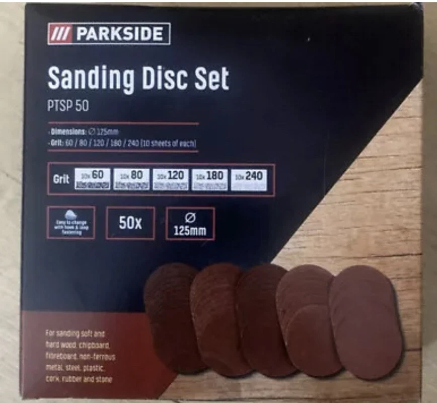 Parkside sanding discs online