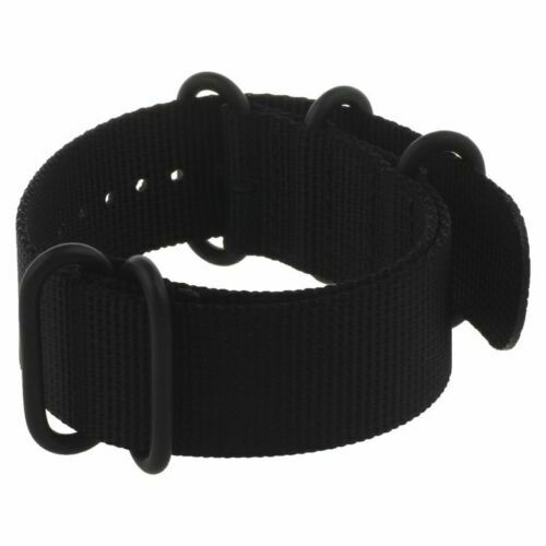 Cinturino Nylon Annefit 18-22mm | Con Fibbia Acciaio Per Orologi Uomo Donna - Foto 5