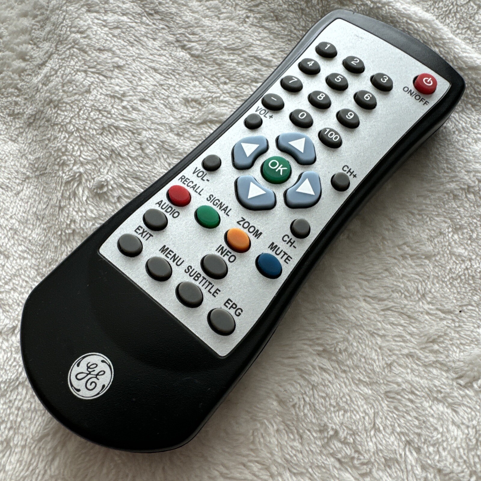 GE General Electric GETV001 TV Remote Control - Fully Tested - Free Shipping Included