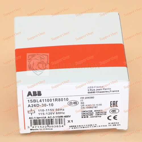 Contactor de CA nuevo ABB A26D-30-10 110V envío gratuito ~ 1 pieza - Imagen 5 de 5