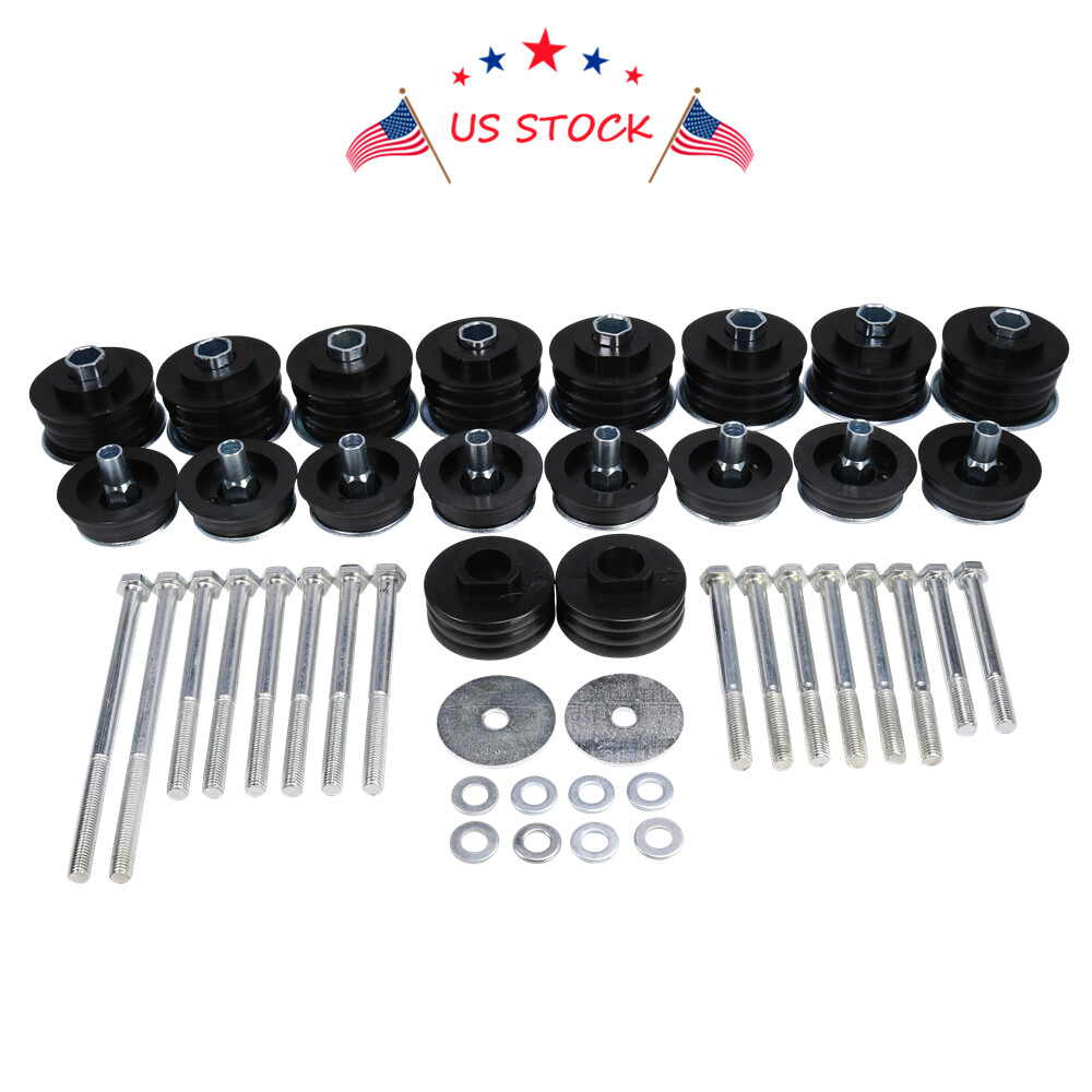 Body Cab Mount Kit For Ford F250 F350 Super Duty 6.7L – 2008-2016 – KF04060BK