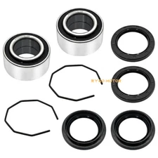 Front Wheel Hub Bearings Seal Kit for Arctic Cat ATV 375 400 500 600 Bearcat 454