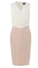 Phase Eight Mila Fringe Dress, Cameo/Ivory UK Size 8 RRP £150 | Clearance Sale