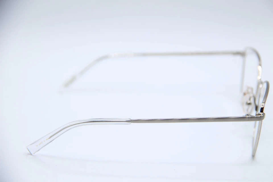 NUEVOS ANTEOJOS VERA WANG V574 SC ROJO PLATA METAL AUTÉNTICO MARCOS 55-15 Foto 4 de 4