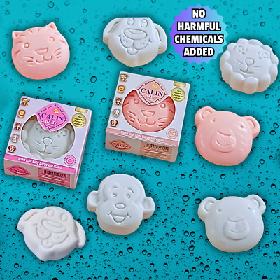 5 Pcs Baby Soaps Trusted By dermatologists 5 Shapes No Harmful Chemicals Added