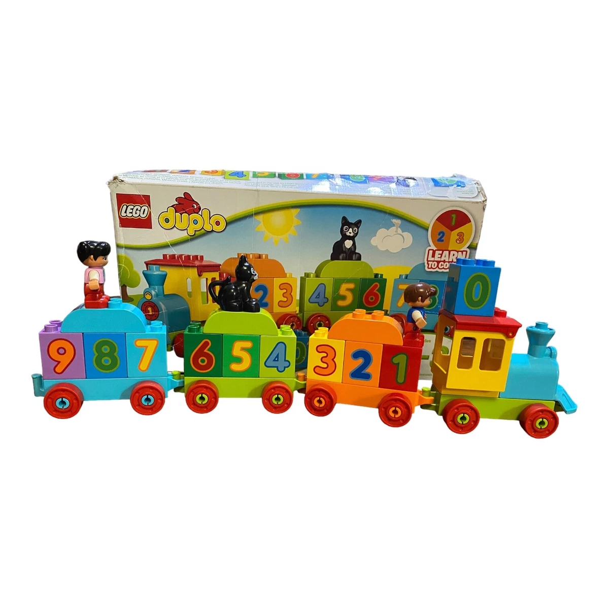 Lego duplo online world number train