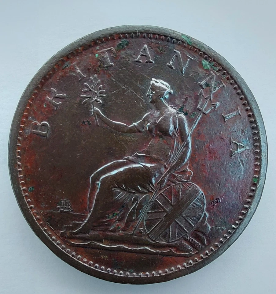 1806 King George III Penny - Image 3 of 4