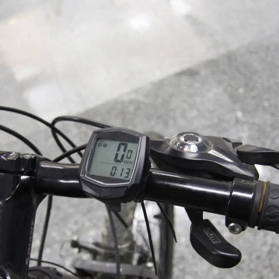 Bike Computer Wired Bicycle Odometer Speedometer Waterproof Stopwatch Cycling Ac - Image 4 of 4