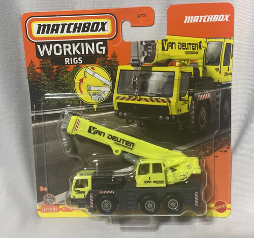 Brand New - MATCHBOX Working Rigs Max Mobile Crane | eBay