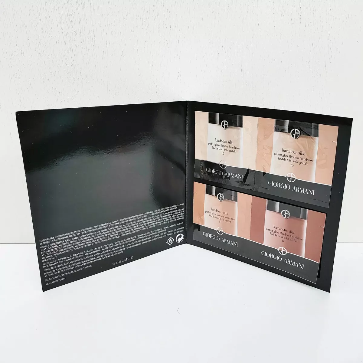 Giorgio armani best sale foundation tester