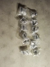 12 Liberty P30068W-W 1 1/8" White Round Top Ring Cabinet Drawer Knob