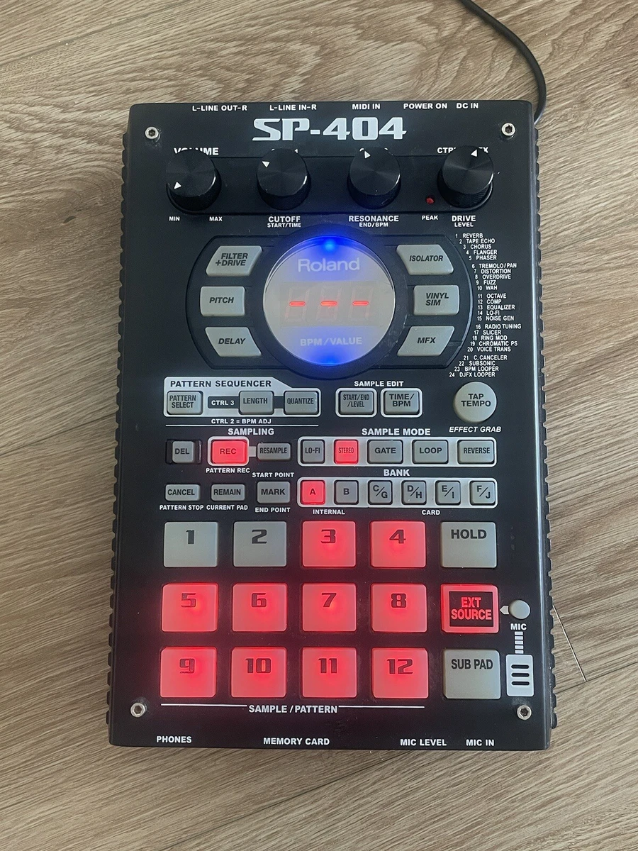 Roland SP-404 ポータブルパワーサンプラー ジャンク Roland SP 404