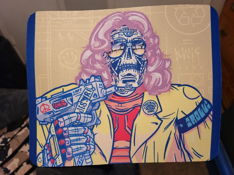 Alfombrilla de ratón retro inspirada en juegos con Rick Gaimes de Ash◇Republic Foto 3 de 4