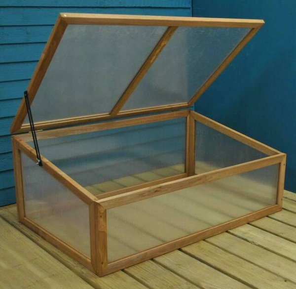 Selections GFJ146 Wooden Framed Polycarbonate Cold Frame for sale