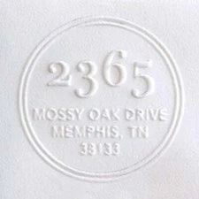 Custom Address Hand held Embosser-Address Embosser-Custom Address Embosser