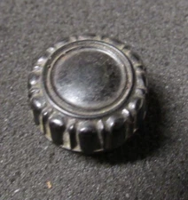 Philco Rosette Dark Brown  Knob c 1930's Cathedral Radios  & Other Models