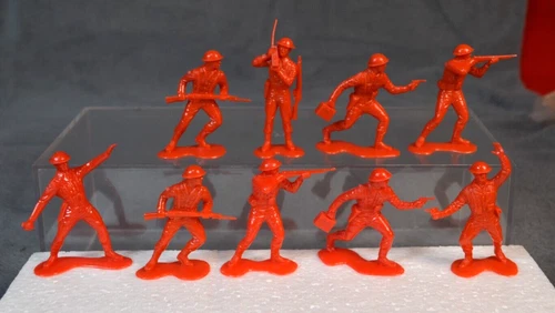 Marx Army Playset British Soldiers in Red  just Added SPECIAL PRICE