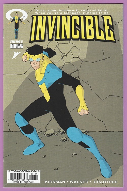 Invincible 1 Facsimile Edition 2023 Kirkman Amazon Prime 1st appearance