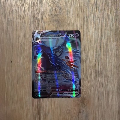 Pokemon Astral Radiance Shadow Rider Calyrex VMAX TG18/TG30 Character Rare NM