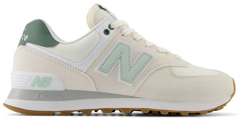 Size 8.5 - New Balance 574 Sea Salt New Spruce W for sale online